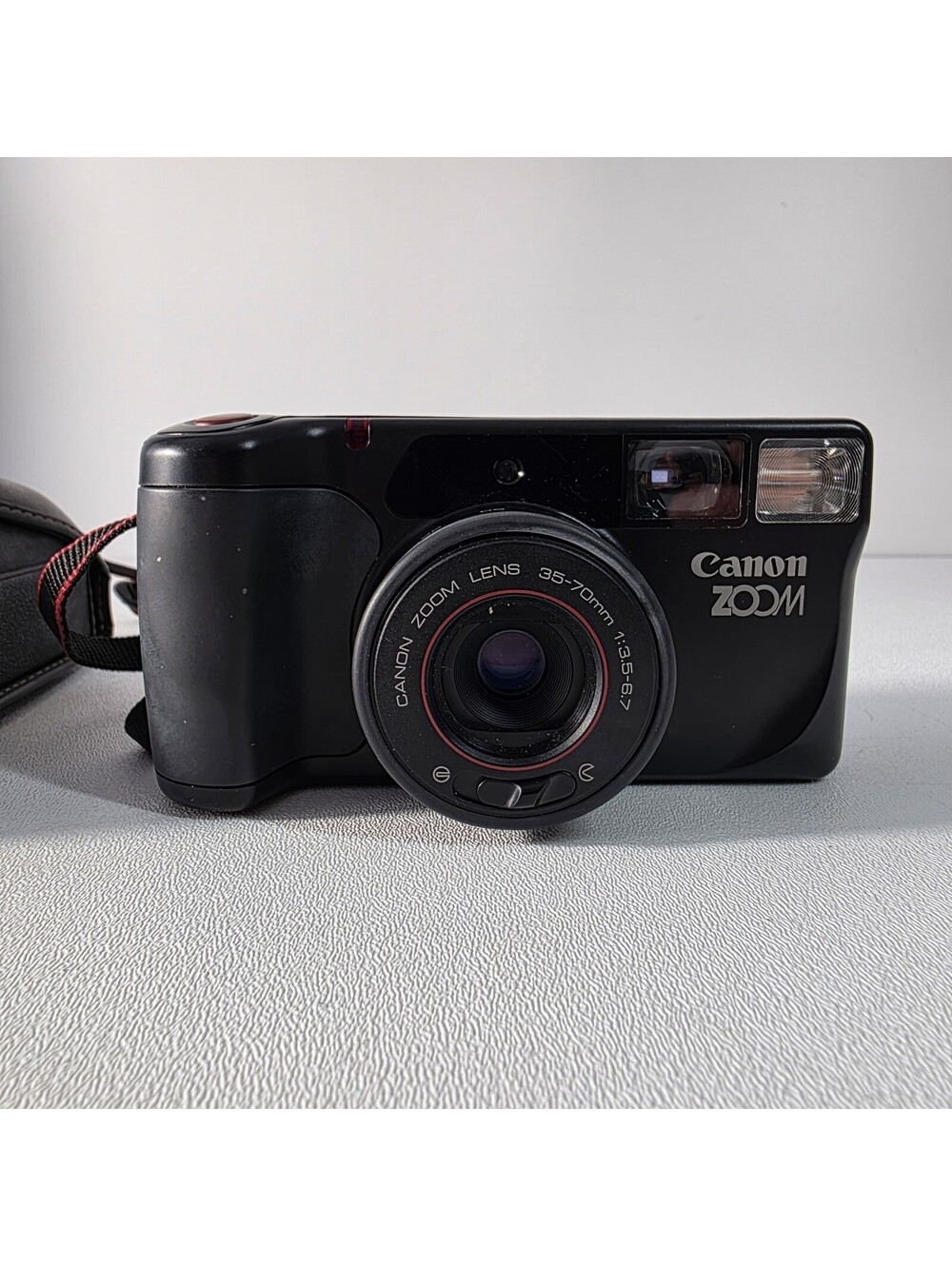 Canon Sure Shot Zoom 35mm Film Camera With Case